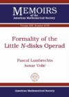 Formality of the Little N-disks Operad - Book