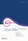 Finite or Infinite Dimensional Complex Analysis - Book