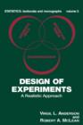 Design of Experiments : A Realistic Approach - Book