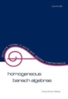 Homogeneous Banach Algebras - Book