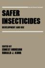 Safer Insecticides : Development and Use - Book