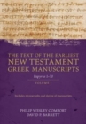 The Text of the Earliest New Testament Greek Man - Papyri 1-72 - Book