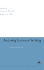 Analysing Academic Writing - Book