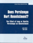 Does Perstempo Hurt Reenlistment? : The Effect of Long or Hostile Perstempo on Reenlistment - Book