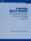 Learning About Quality : How the Quality of Military Personnel is Revealed Over Time - Book