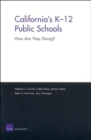 California's K-12 Public Schools : How are They Doing? - Book
