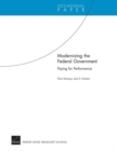 Modernizing the Federal Government : Paying for Performance - Book