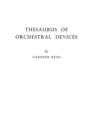 Thesaurus of Orchestral Devices - Book