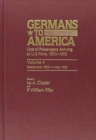 Germans to America, Sept. 22, 1852-May 28, 1853 : Lists of Passengers Arriving at U.S. Ports - Book