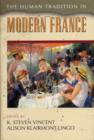 The Human Tradition in Modern France - Book