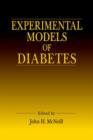 Experimental Models of Diabetes - Book