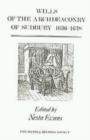 Wills of the Archdeaconry of Sudbury, 1636-1638 - Book
