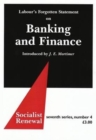 Labour's Forgotten Statement on Banking and Finance - Book