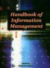 Handbook of Information Management - Book