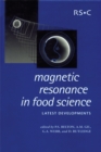 Magnetic Resonance in Food Science : Latest Developments - Book