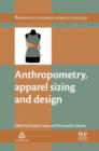 Anthropometry, Apparel Sizing and Design - eBook