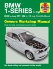 BMW 1-Series 4-cyl Petrol & Diesel (04 - Aug 11) Haynes Repair Manual - Book