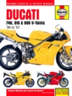 Ducati 748, 916 & 996 4-valve V-Twins (94 - 01) Haynes Repair Manual - Book