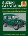 Suzuki SJ Series, Samurai & Vitara (4-cyl) Petrol (82 - 97) Haynes Repair Manual - Book