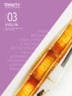 Trinity College London Violin Exam Pieces From 2020: Grade 3 CD - Book