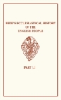 Old English Version of Bede's Ecclesiastical History of the English People I.i - Book