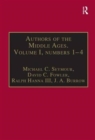 Authors of the Middle Ages. Volume I, Nos 1-4 : English Writers of the Late Middle Ages - Book