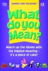 What Do You Mean? - Book