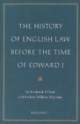 The History of English Law Before the Time of Edward I : Two Volume Set - Book