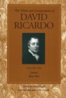 Works & Correspondence of David Ricardo, Volume 08 : Letters 1819-1821 - Book