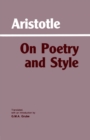 On Poetry & Style - Book