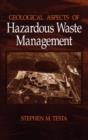 Geological Aspects of Hazardous Waste Management - Book