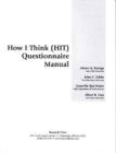 HIT-How I Think Questionnaire, Questionnaire Manual - Book