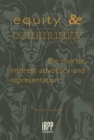 Equity and Community: The Charter, Interest Advocacy and Representation - Book