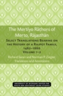 The Mertiyo Rathors of Merto, Rajasthan v. 1& 2 : Select Translations Bearing on the History of a Rajput Family, 1462-1660 - Book