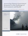 Assessing Chinese Government Response to the Challenge of Environment and Health - Book