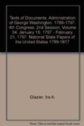 January 19, 1797 - February 21, 1797 (Texts of Documents. Administration of George Washington, 1789-1797. 4th Congress, 2nd Session, ) - Book