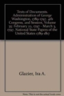 February 22, 1797 - March 3, 1797 (Texts of Documents. Administration of George Washington, 1789-1797. 4th Congress, 2nd Session, ) - Book