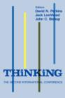 Thinking : The Second International Conference - Book
