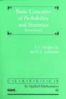Basic Concepts of Probability and Statistics - Book