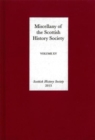 Miscellany of the Scottish History Society, volume XV - Book