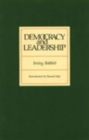 Democracy & Leadership - Book