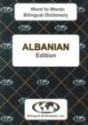 English-Albanian & Albanian-English Word-to-Word Dictionary - Book