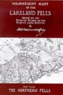 Wainwright Maps of the Lakeland Fells : The Northern Fells Map 5 - Book
