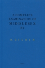 A Complete Examination Of Middlesex - Book