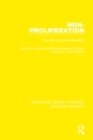 Non-Proliferation : The Why and the Wherefore - eBook