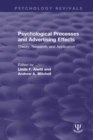 Psychological Processes and Advertising Effects : Theory, Research, and Applications - eBook