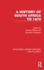 A History of South Africa to 1870 - eBook