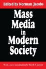 Mass Media in Modern Society - eBook