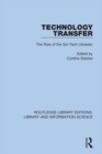 Technology Transfer : The Role of the Sci-Tech Librarian - eBook