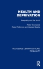 Health and Deprivation : Inequality and the North - eBook